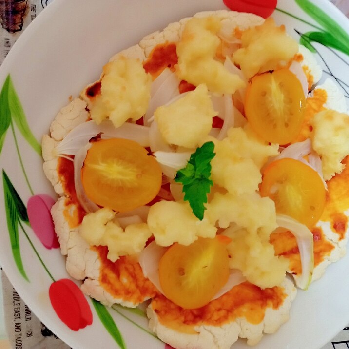 グルテンフリー!豆腐と米粉のクリスピーピザ